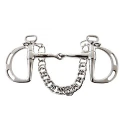 Korsteel Stainless Steel Jointed Slotted Kimberwick Bit