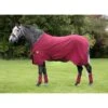 Rambo Helix Disc Front Stable Sheet - Burgundy/Burgund/Teal/Navy -Saddle Shop 442011 800 800