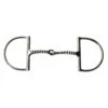 Korsteel Stainless Steel Corkscrew Dee Ring Snaffle Bit -Saddle Shop 442113 800 800