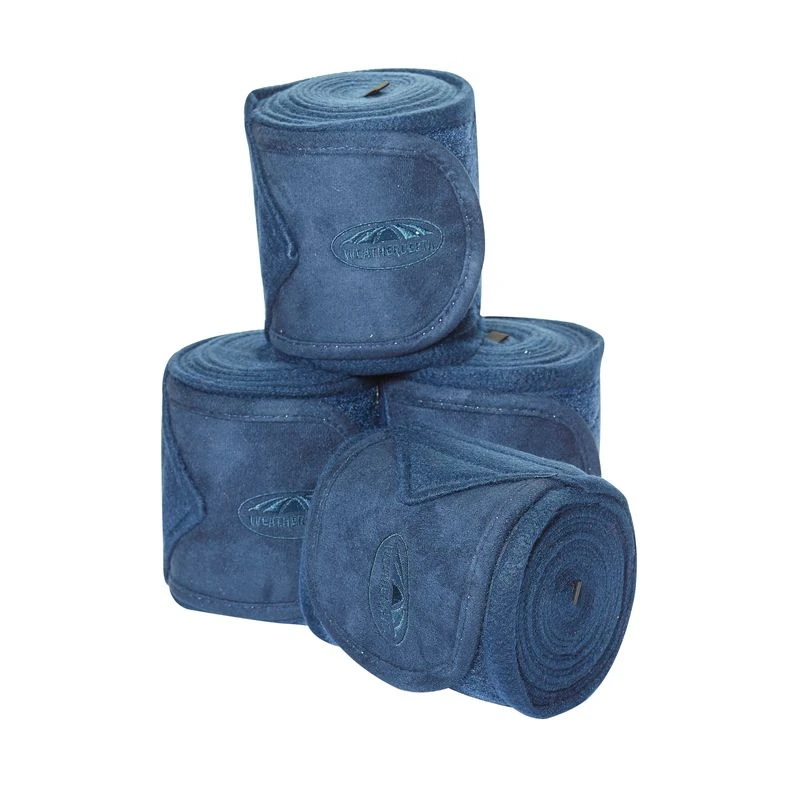 Weatherbeeta Fleece Bandage 4 Pack - Navy 3 Weatherbeeta Fleece Bandage 4 Pack - Navy