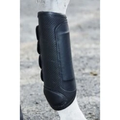 Weatherbeeta Cross Country Boots Hind - Black -Saddle Shop 442797 800 800