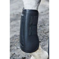 Weatherbeeta Lite Open Front Boots - Black -Saddle Shop 442983 800 800