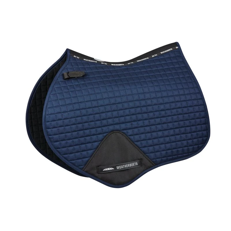 Weatherbeeta Prime Jump Shaped Saddle Pad - Navy 3 Weatherbeeta Prime Jump Shaped Saddle Pad - Navy