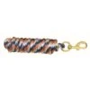 Western Rawhide 10' Poly Lead W/Solid BrassBolt Snap - Navy/Tan/Orange -Saddle Shop 443925 800 800