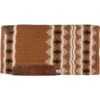 Western Rawhide New Zealand Wool Western Saddle Pad - Brown/Sand/Black/White 1 Western Rawhide New Zealand Wool Western Saddle Pad - Brown/Sand/Black/White -Saddle Shop 444143 800 800