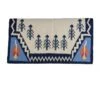 Western Rawhide Country Legend Feather Standard Show Blanket - Navy/White/Turquoise -Saddle Shop 444158 800 800