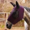 Horze Soft Fitted Fly Mask - Black/Pink -Saddle Shop 444774 800 800