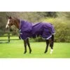 Rambo Wug Turnout 0g - Dark Purple/Silver 2 Rambo Wug Turnout 0g - Dark Purple/Silver -Saddle Shop 444865 800 800