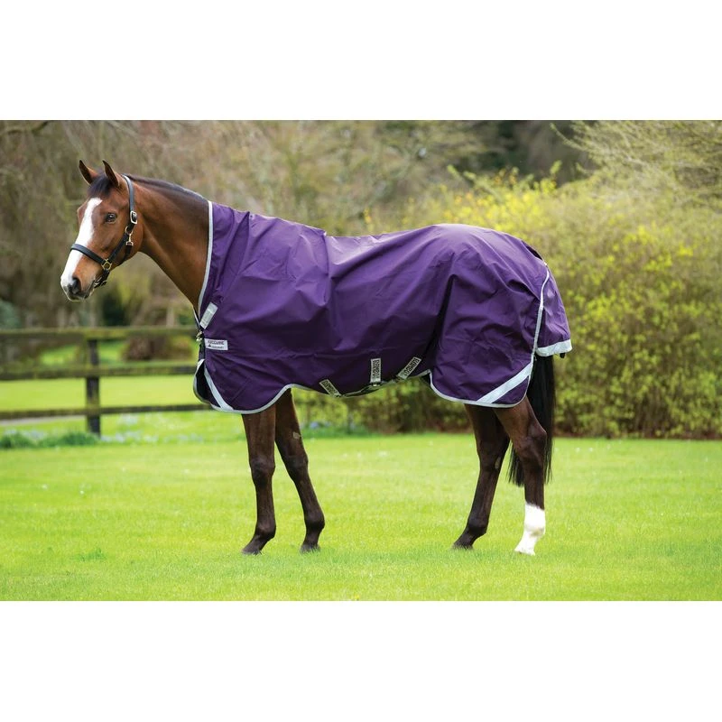 Rambo Wug Turnout 0g - Dark Purple/Silver 3 Rambo Wug Turnout 0g - Dark Purple/Silver