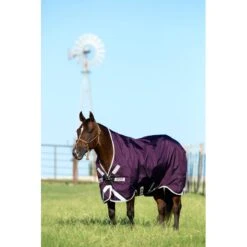 Rambo Wug Turnout 0g - Dark Purple/Silver 7 Rambo Wug Turnout 0g - Dark Purple/Silver -Saddle Shop 444866 800 800