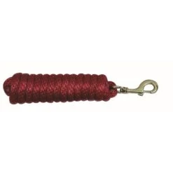 Western Rawhide 3/4" Cotton Lead Rope W/Bolt Snap - Brown
