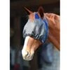 Kensington UViaitor Dartless Fly Mask W/Web Trim And Forelock Opening - Kentucky Blue