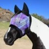 Kensington Signature Fly Mask W/Fleece,Ears And Forelock Hole - Lavender Mint 2 Kensington Signature Fly Mask W/Fleece,Ears And Forelock Hole - Lavender Mint -Saddle Shop 445981 800 800