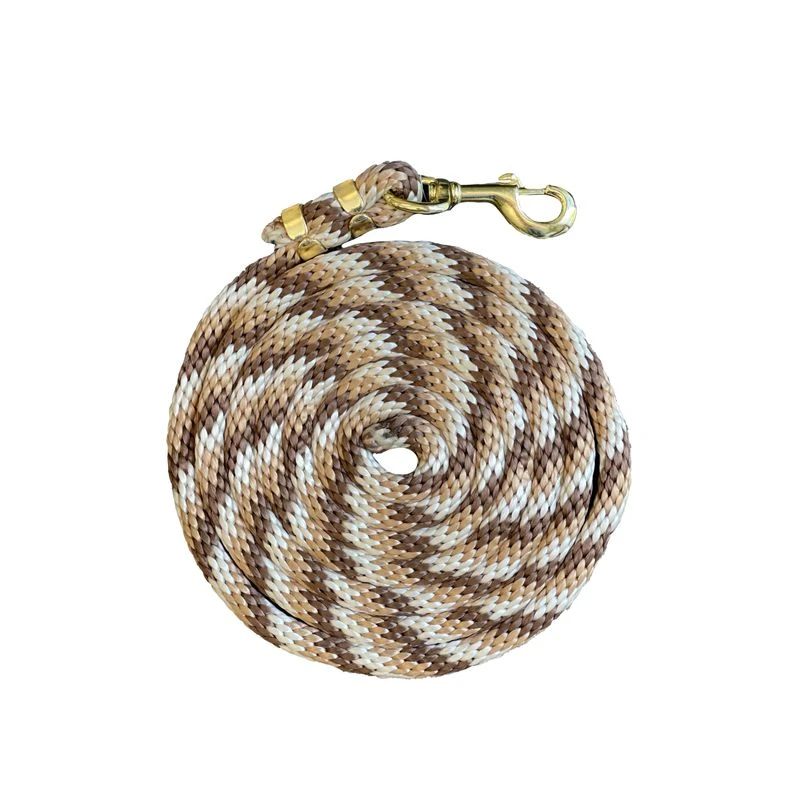 Kensington 10 Poly Tri-Color Lead Rope - Desert Sand 3 Kensington 10 Poly Tri-Color Lead Rope - Desert Sand