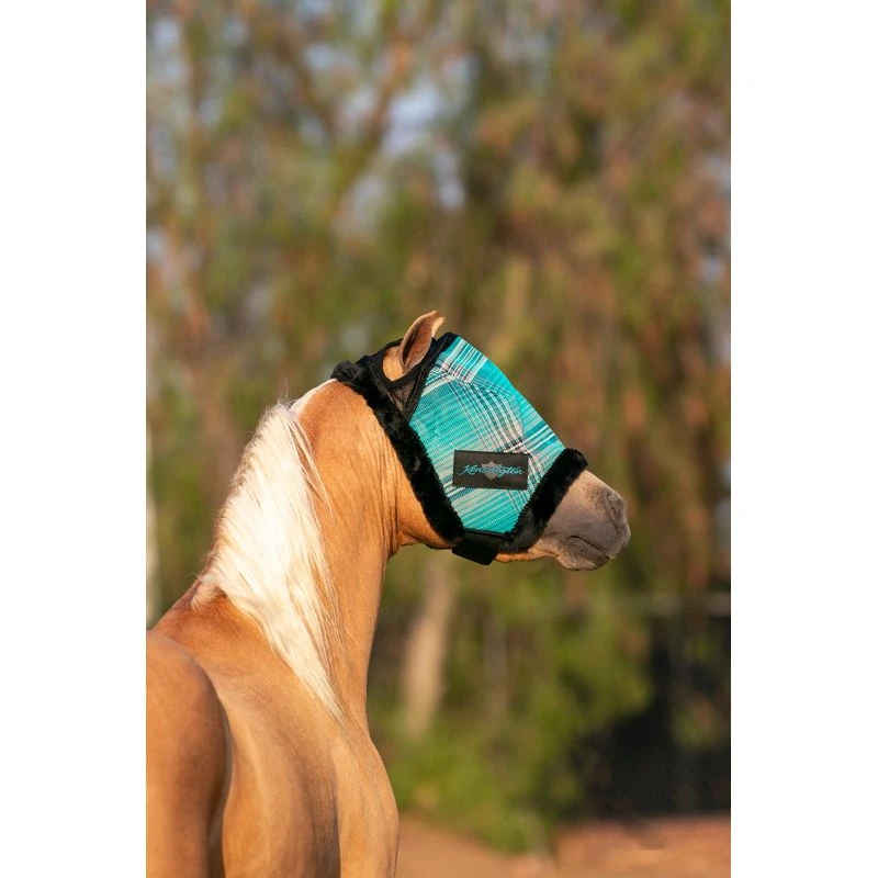 Kensington Mini Fly Mask W/Plush Fleece Trim - Atlantis 3 Kensington Mini Fly Mask W/Plush Fleece Trim - Atlantis