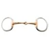 Korsteel Stainless Steel Copper Mouth Eggbutt Snaffle Bit 2 Korsteel Stainless Steel Copper Mouth Eggbutt Snaffle Bit -Saddle Shop 451686 800 800