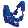 Ovation Rose Gold Fleece Shipping Halter - Navy -Saddle Shop 454166 800 800