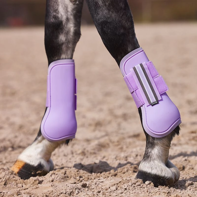 Horze Adepto Tendon Boots - Languid Lavender Purple 5 Horze Adepto Tendon Boots - Languid Lavender Purple - Image 3