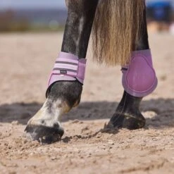 Horze Adepto Fetlock Boots - Dawn Pink 9 Horze Adepto Fetlock Boots - Dawn Pink -Saddle Shop 454534 800 800