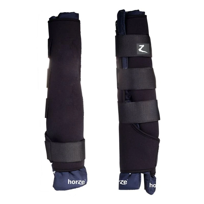 Horze Rear Stable Boots Pro - Black 3 Horze Rear Stable Boots Pro - Black