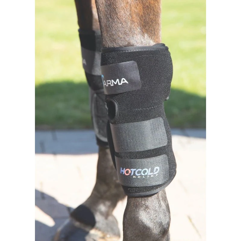 Shires ARMA Hot/Cold Joint Relief Boots - Black 5 Shires ARMA Hot/Cold Joint Relief Boots - Black - Image 3