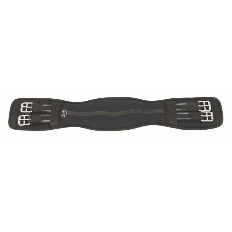 Shires Neoprene Dressage Girth - Black 3 Shires Neoprene Dressage Girth - Black