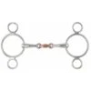 Shires Two Ring Copper Lozenge Gag Bit 1 Shires Two Ring Copper Lozenge Gag Bit -Saddle Shop 471357 800 800