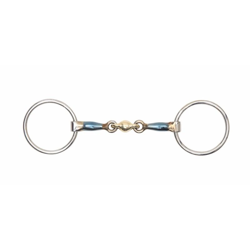 Shires Blue Sweet Iron Lozenge Loose Ring Bit 3 Shires Blue Sweet Iron Lozenge Loose Ring Bit