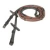 Horze Soft Grip Rubber Reins W/Stops - Dark Brown -Saddle Shop 478697 800 800