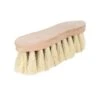 Horze Wood Back 2in Hard Brush W/Natural Mix Bristles - Tan -Saddle Shop 478838 800 800