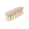 Horze Wood Back 2in Hard Brush W/Natural Bristles - Tan -Saddle Shop 478935 800 800