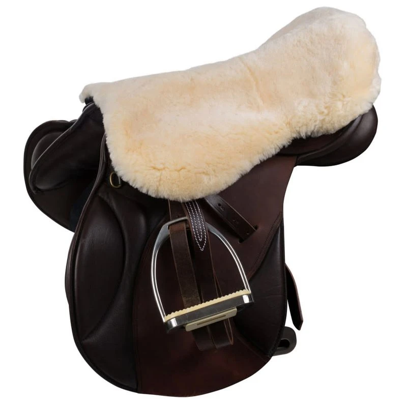 Horze Harleigh Sheepskin Seat Warmer - Off-White 3 Horze Harleigh Sheepskin Seat Warmer - Off-White
