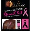 Twinkle Breast Cancer Awareness Stencil Kit - Pink -Saddle Shop 483556 800 800