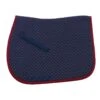Ovation Pro Mini Quilt Jumping Pad - Navy/Burgundy -Saddle Shop 484846 800 800