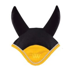 Woof Wear Ergonomic Ear Net - Black/Sunshine Yellow