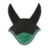 Woof Wear Ergonomic Ear Net - Black/British Racing Green -Saddle Shop 494150 800 800