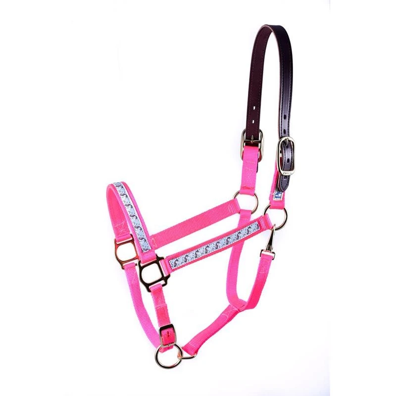 Perri's Ribbon Safety Halter - Hot Pink Unicorn 3 Perri's Ribbon Safety Halter - Hot Pink Unicorn