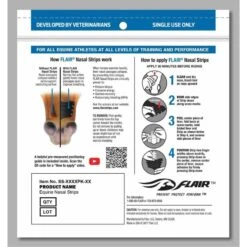 FLAIR Nasal Strips - Black -Saddle Shop 504453 800 800