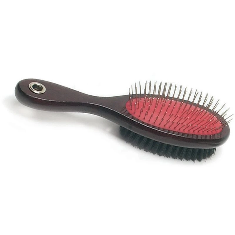 Equi-Essentials Mane And Tail Brush - Brown 3 Equi-Essentials Mane And Tail Brush - Brown