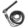 Horze Sparta Nylon/Leather Draw Reins - Black -Saddle Shop 505492 800 800