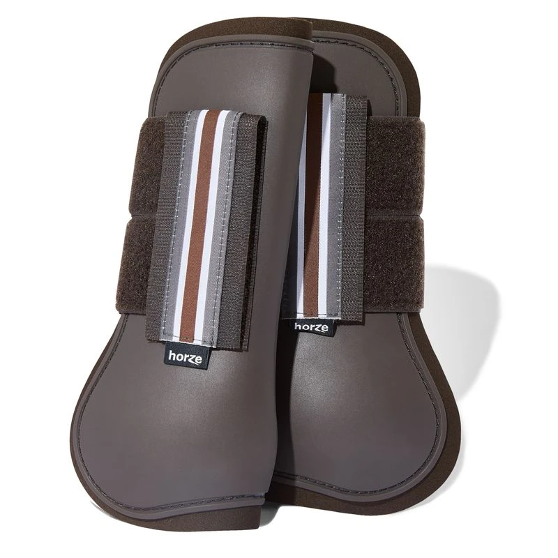Horze Adepto Tendon Boots - Dark Brown 3 Horze Adepto Tendon Boots - Dark Brown