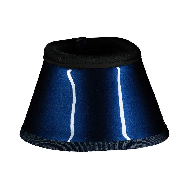 Horze Glitter Bell Boots - Dark Blue 5 Horze Glitter Bell Boots - Dark Blue - Image 3