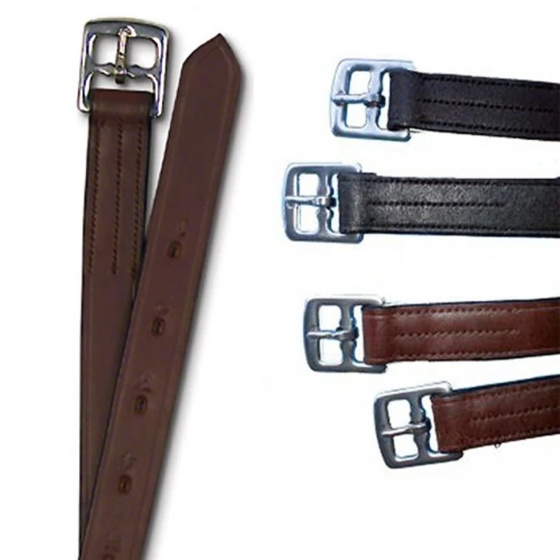 Passport 1" Stirrup Leathers - Black 3 Passport 1" Stirrup Leathers - Black