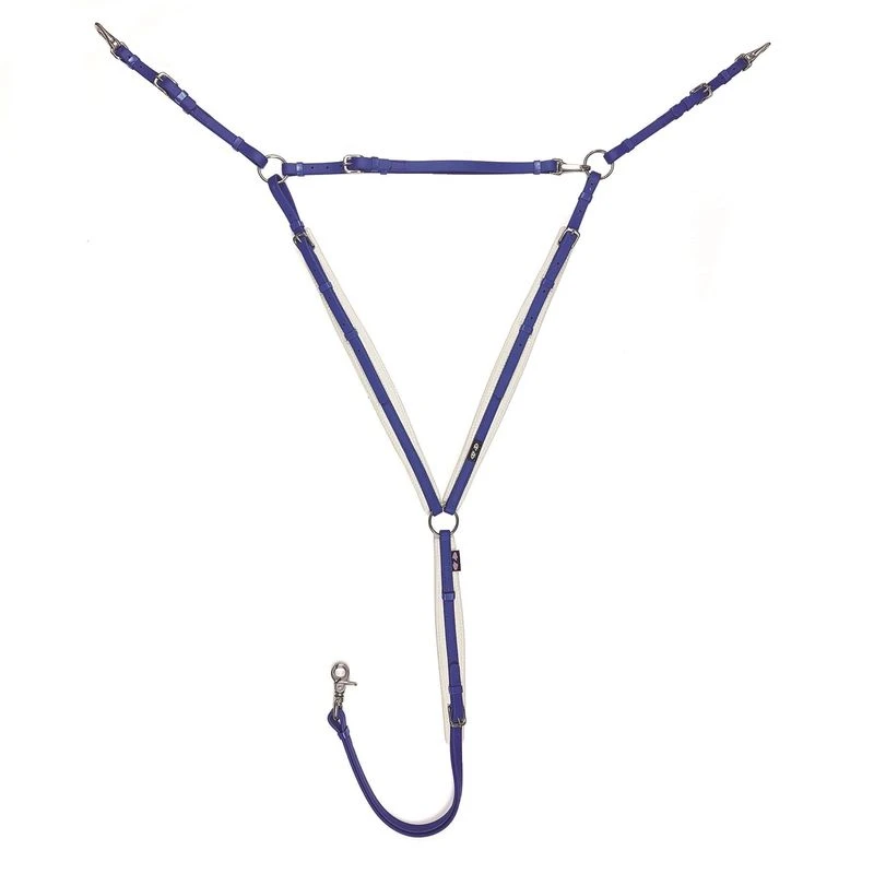 Zilco Ultra Endurance Breastplate - Royal/White 3 Zilco Ultra Endurance Breastplate - Royal/White