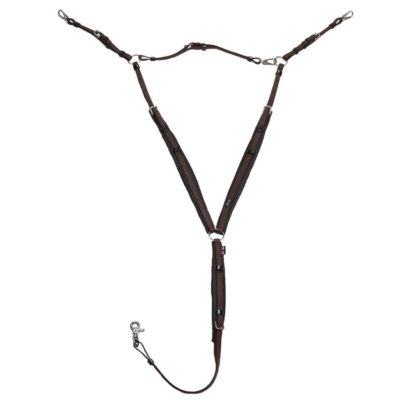 Zilco Deluxe Endurance Breastplate - Brown 3 Zilco Deluxe Endurance Breastplate - Brown