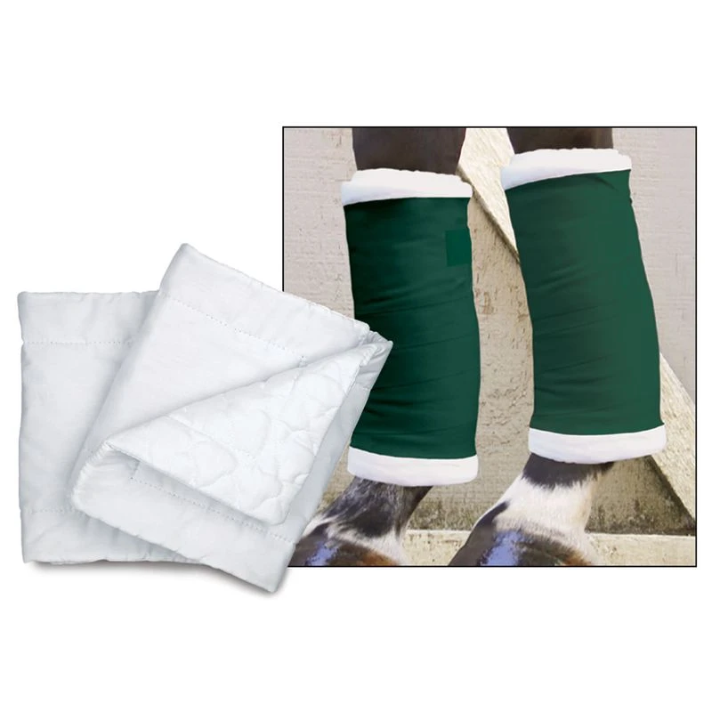 Toklat Premium Quilted Leg Wraps - White 3 Toklat Premium Quilted Leg Wraps - White