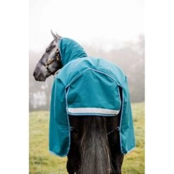 Amigo Bravo 12 Plus Disc Closure Turnout 100g - Storm Green/Turquoise/Aqua -Saddle Shop 555738 800 800