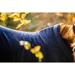 Horseware Embossed Cosy Neck Fleece - Navy HW Print/Burgundy/White 13 Horseware Embossed Cosy Neck Fleece - Navy HW Print/Burgundy/White -Saddle Shop 556792 800 800
