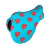 Shires Printed Fleece Saddle Cover - Strawberry -Saddle Shop 563629 800 800