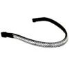 Nunn Finer Margot Browband - Black/Clear 1 Nunn Finer Margot Browband - Black/Clear -Saddle Shop 576834 800 800